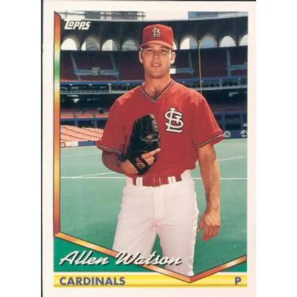 1994 Topps Allen Watson # 196 St. Louis Cardinals